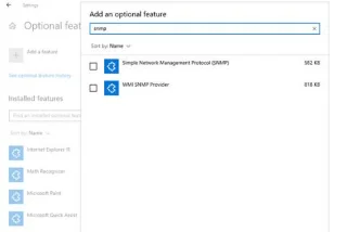 Windows 10da SNMP nasıl kurulur ve yapılandırılır