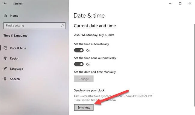 Windows'ta komut kullanılarak zaman senkronizasyonu nasıl zorlanır