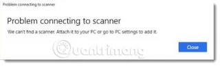 Fout bij scanner werkt niet op Windows 10 opgelost