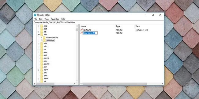 Windows 10'da Yeni İçerik Oluştur menüsüne öğeler nasıl eklenir?