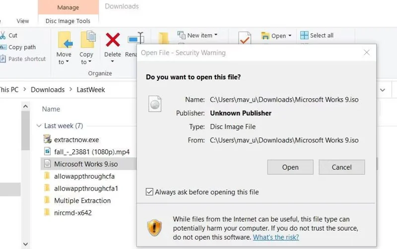 Microsoft Works'ü Windows 10/11'e yükleme