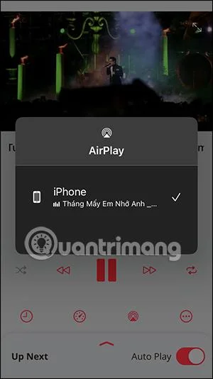 Cara menggunakan MeMusic untuk menonton video pada iPhone