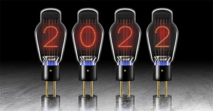 Kertas dinding tahun baru 2022 untuk komputer, selamat tahun baru 2022 foto komputer riba