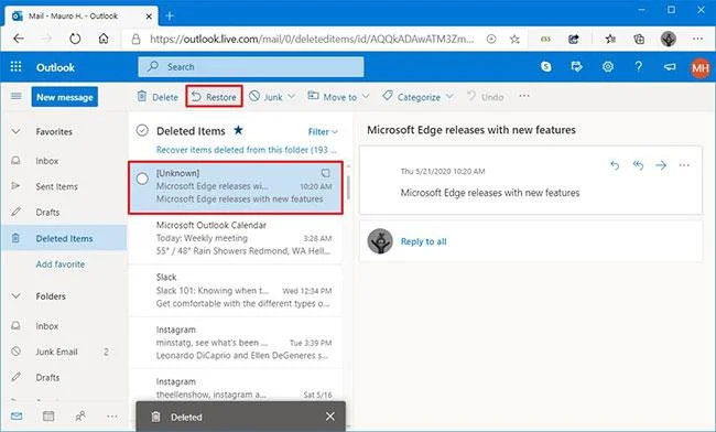 在 Windows 上還原已刪除的便籤