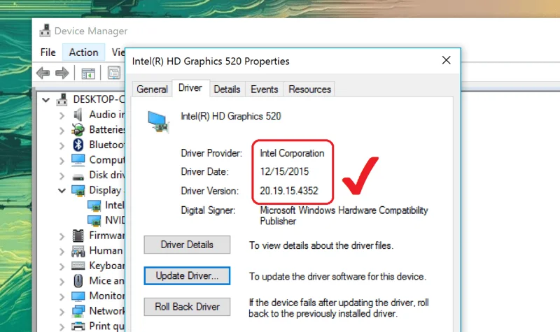 Surface Book'ta Intel grafik kartı sürücüsünü yükleme talimatları