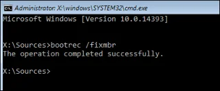 Arahan untuk membetulkan ralat Windows yang tidak dapat dimulakan