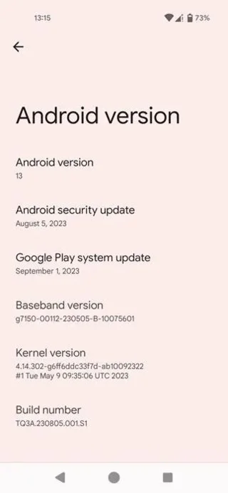 Cara menyemak versi Android dan spesifikasi telefon lain