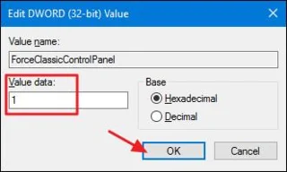 Tukar paparan lalai Panel Kawalan pada komputer Windows