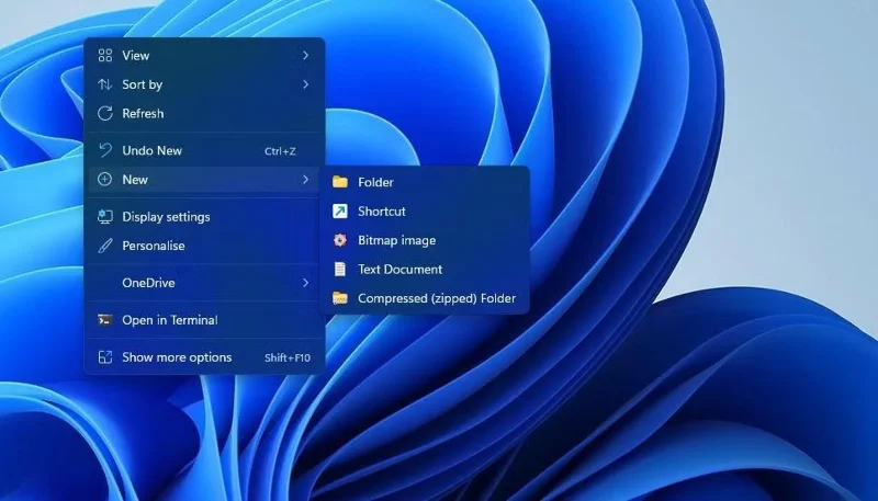 Cara membuat pintasan untuk membersihkan Tong Kitar Semula pada Windows 10/11