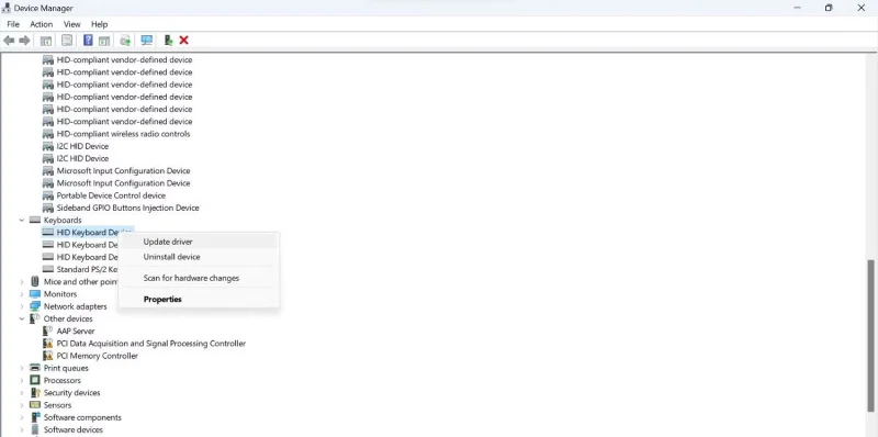 วิธีปิดการใช้งานคีย์บอร์ดแล็ปท็อปในตัวใน Windows