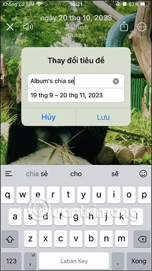 Arahan untuk menggunakan album ulang tahun pada iPhone