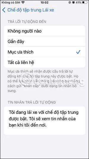 Bagaimana untuk membalas mesej secara automatik pada iPhone