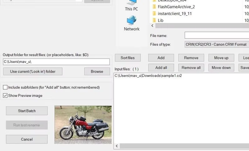 Bagaimana untuk menukar imej CR2 kepada JPG pada Windows