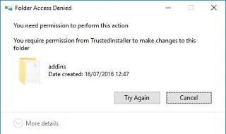 Windowsta herhangi bir klasörü veya dosyayı silme izni nasıl atanır?