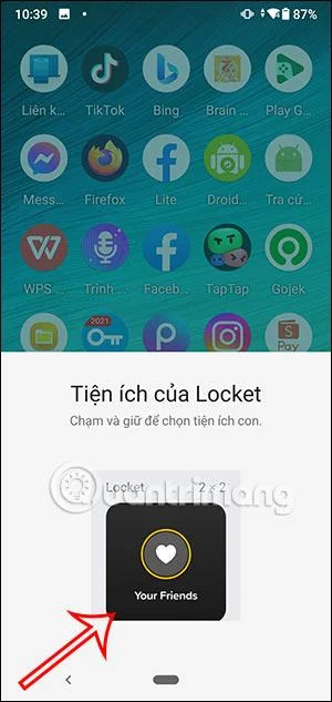 Cara menggunakan Widget Loket untuk Android