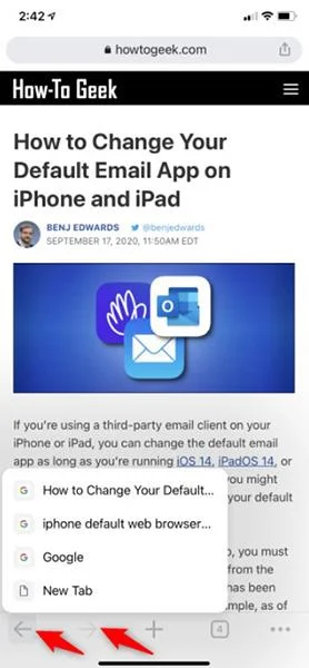 10 tindakan tersembunyi Google Chrome pada iPhone