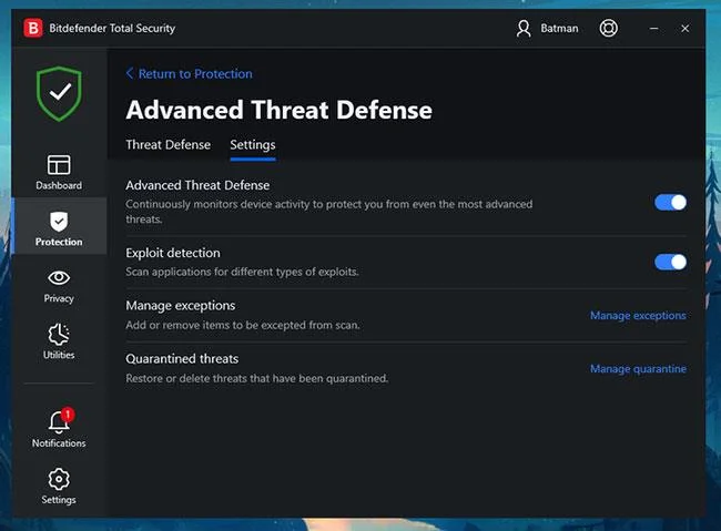 Adakah Microsoft Defender atau Bitdefender antivirus yang lebih baik?