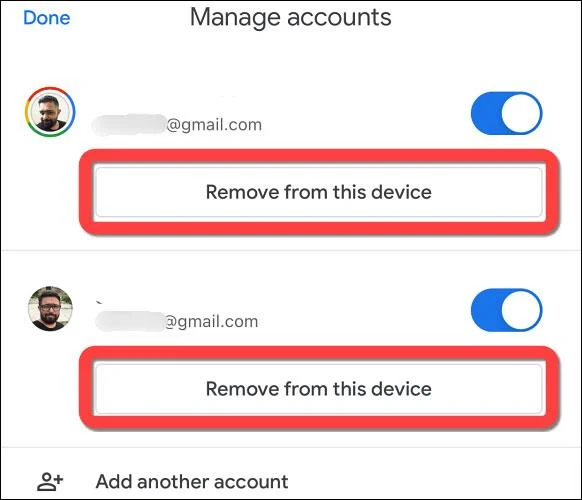 Ringkasan cara untuk memadam akaun Gmail daripada iPhone dan iPad