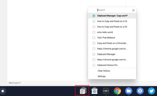 Chromebook'ta nasıl kopyalanıp yapıştırılır