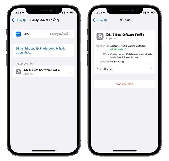 Arahan untuk menukar daripada iOS 15.4 beta kepada versi rasmi pada iPhone