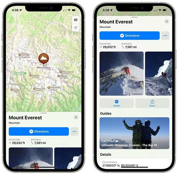 Perkara yang perlu diketahui tentang aplikasi Peta pada iOS 15