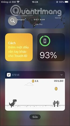 Koleksi aplikasi penyesuaian Widget iPhone