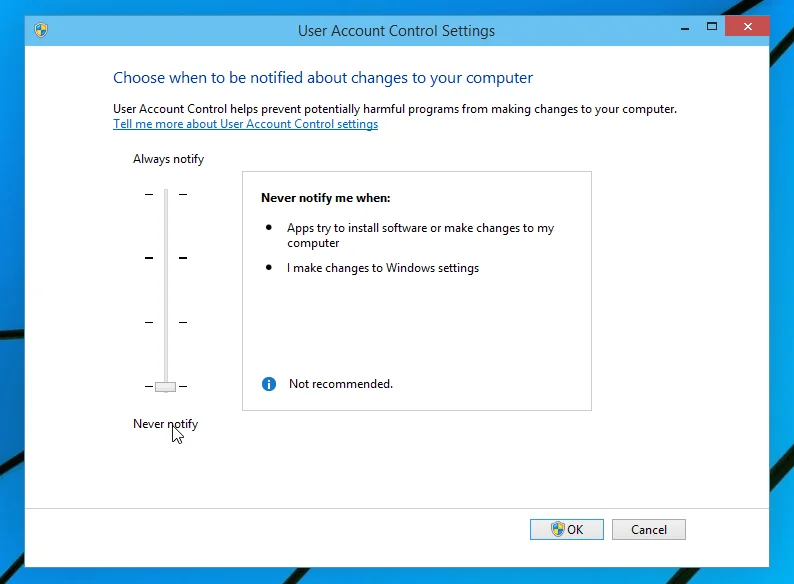 Инструкция как включить и выключить UAC в Windows 10
