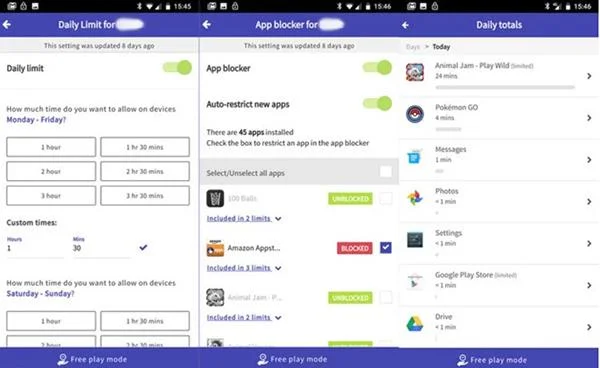 Cara mengawal peranti Android anak anda