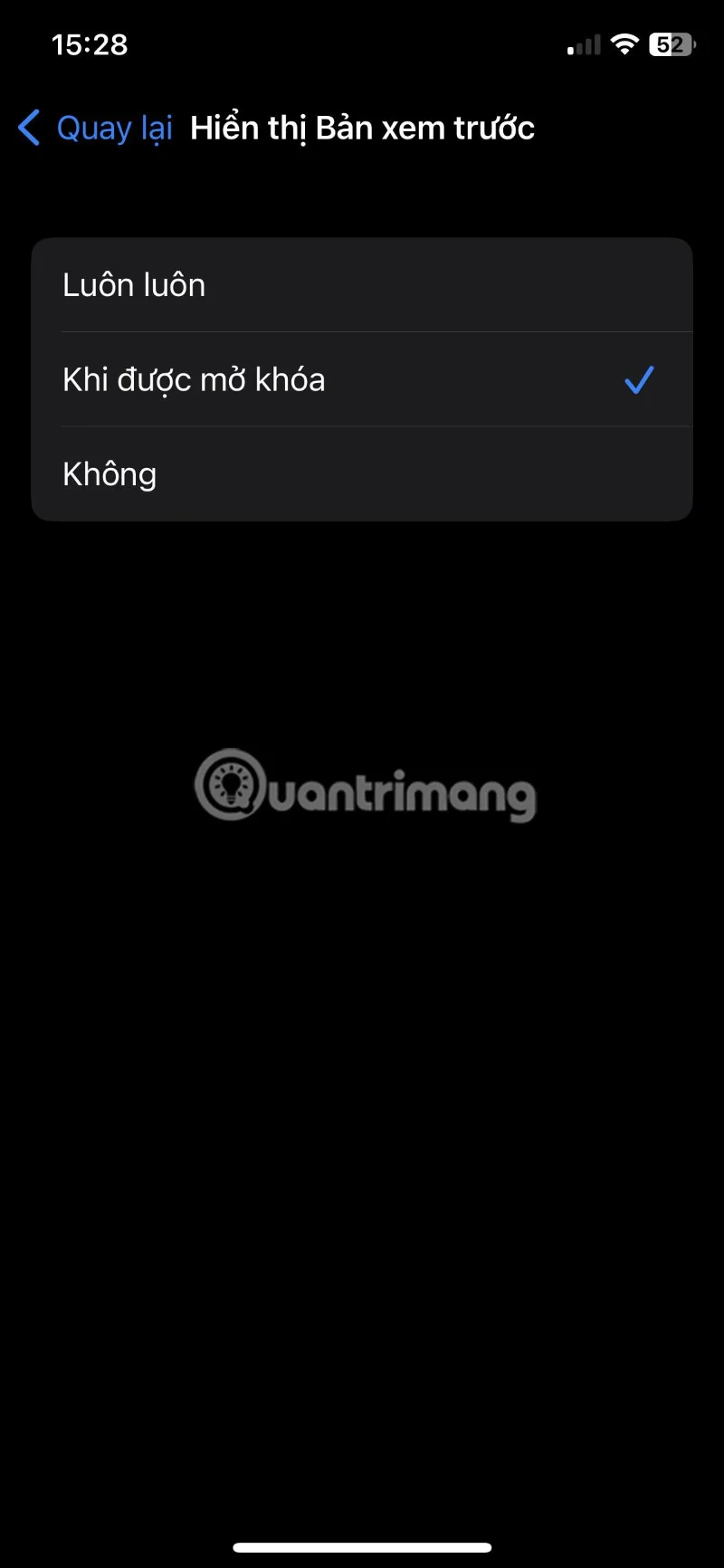 Arahan untuk mematikan cadangan dalam Diari pada iPhone