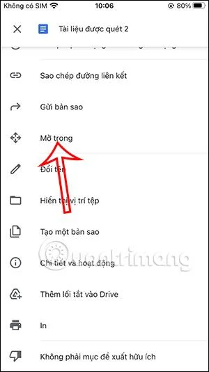 Bagaimana untuk memuat turun fail Google Drive ke iPhone