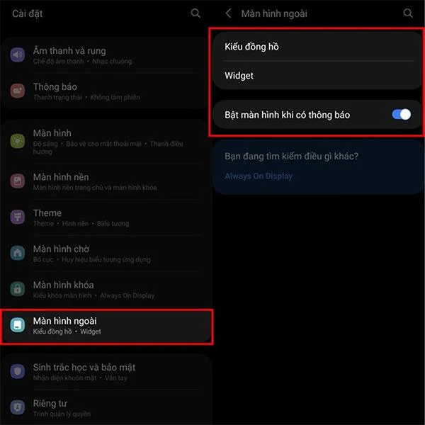 Comment régler l'écran externe sur Galaxy Z Flip3