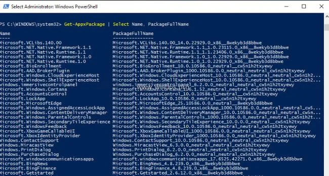 Windows 10/8.1/8'de Modern uygulamaları kaldırma talimatları