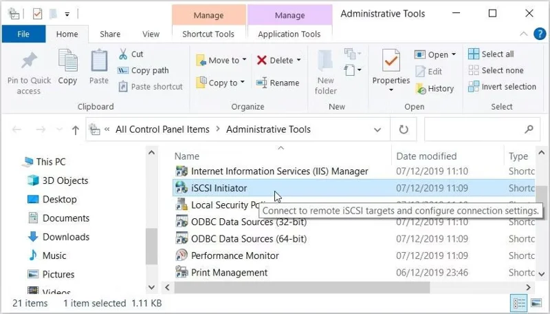 Windows iSCSI Başlatıcı nedir? Bu araca nasıl erişilir?