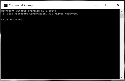 Windows'ta büyük klasörleri silmek için CMD'yi kullanın
