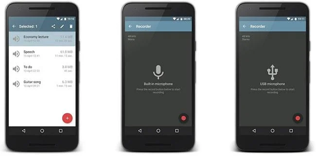 Apl rakaman terbaik untuk Android
