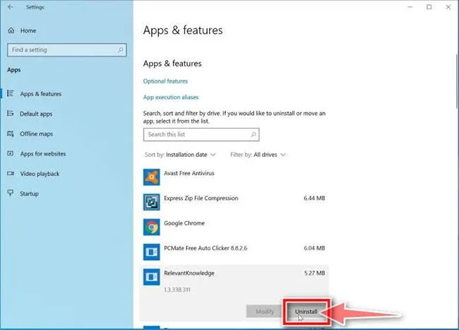Alih keluar sepenuhnya perisian hasad (perisian hasad) pada komputer Windows 10