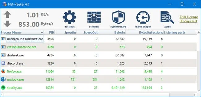 Pantau dan simpan kapasiti Internet pada Windows 10