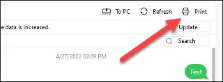 Bagaimana untuk mencetak mesej teks daripada iPhone