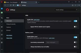 Semakan Opera VPN: Mudah, Pantas dan Percuma
