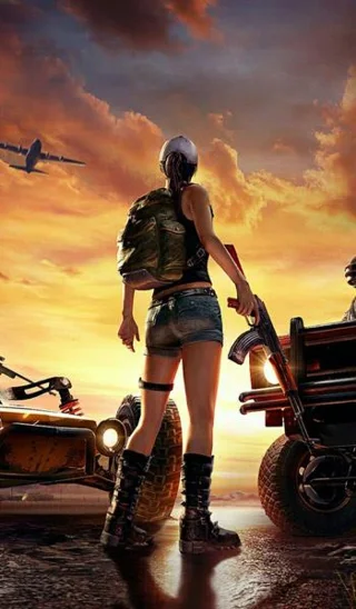 Koleksi kertas dinding PUBG untuk komputer dan telefon