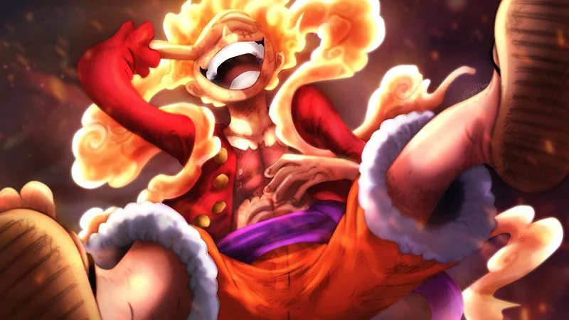 Luffy Gear 5 duvar kağıdı, Luffy Tanrısı Nika duvar kağıdı
