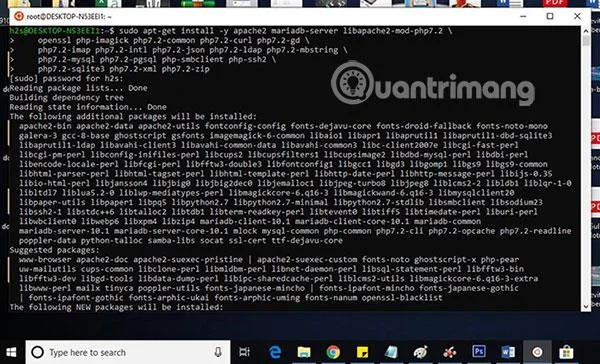 Windows 10'a (WSL) Owncloud sunucusu nasıl kurulur?