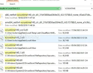 Hoe fout op te lossen VCRUNTIME140_1.dll niet gevonden, ontbreekt in Windows