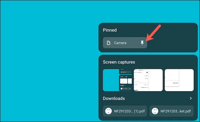 Dosyaları veya klasörleri Chromebook'unuzun 'görev çubuğuna' nasıl sabitleyebilirsiniz?