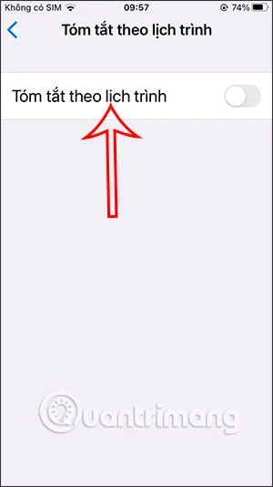 Cara menghidupkan ringkasan pemberitahuan pada iPhone