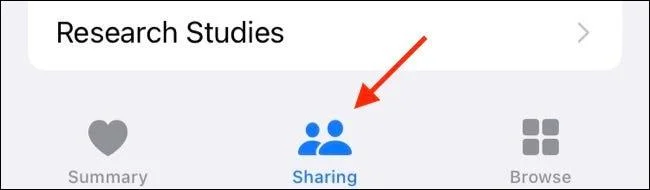 Bagaimana untuk berkongsi data pemantauan kesihatan pada iPhone