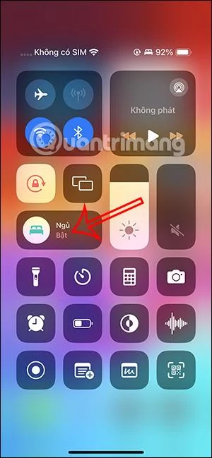 Arahan untuk mematikan Mod Tidur pada iPhone