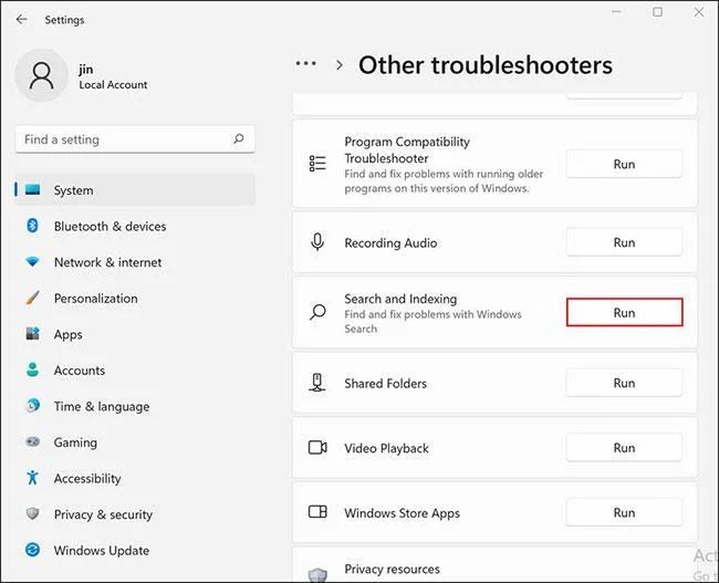 Comment réparer l’erreur d’indexation en pause dans Windows 11