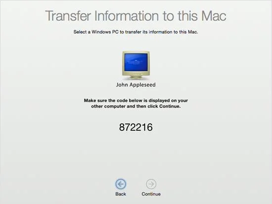 Bagaimana untuk memindahkan data dengan cepat dari Windows ke Mac OS X