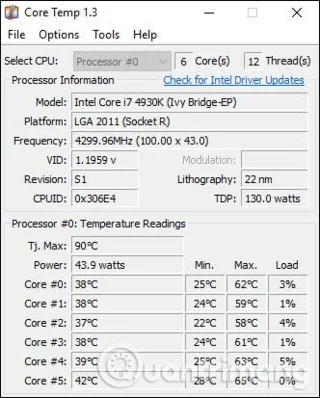 Bagaimana untuk menyemak suhu CPU komputer?